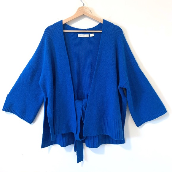 Anthropologie Sleeping on Snow Waterfall Kimono - Picture 2 of 8